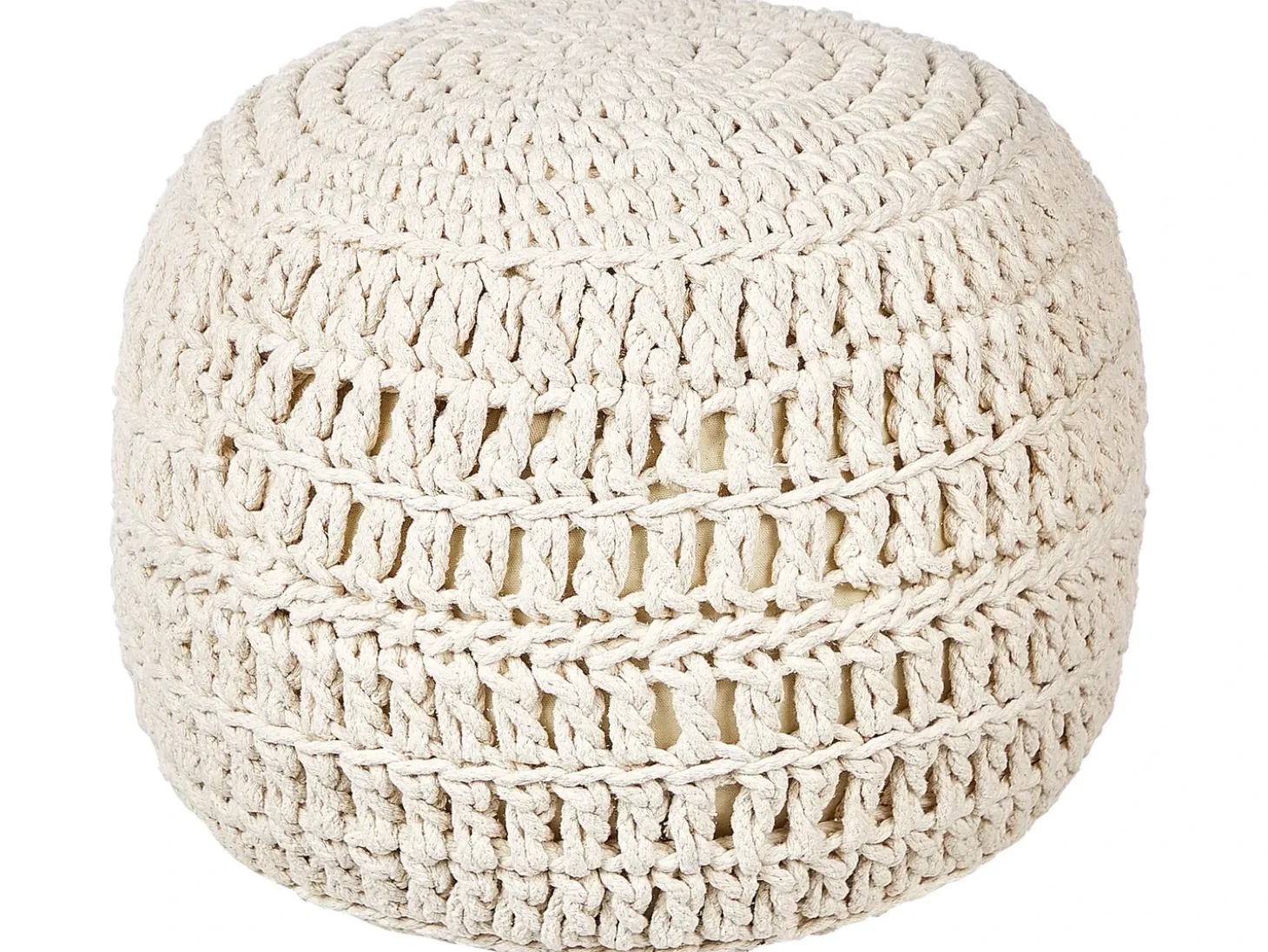 Puf ARPATU Bomuld Lys Beige