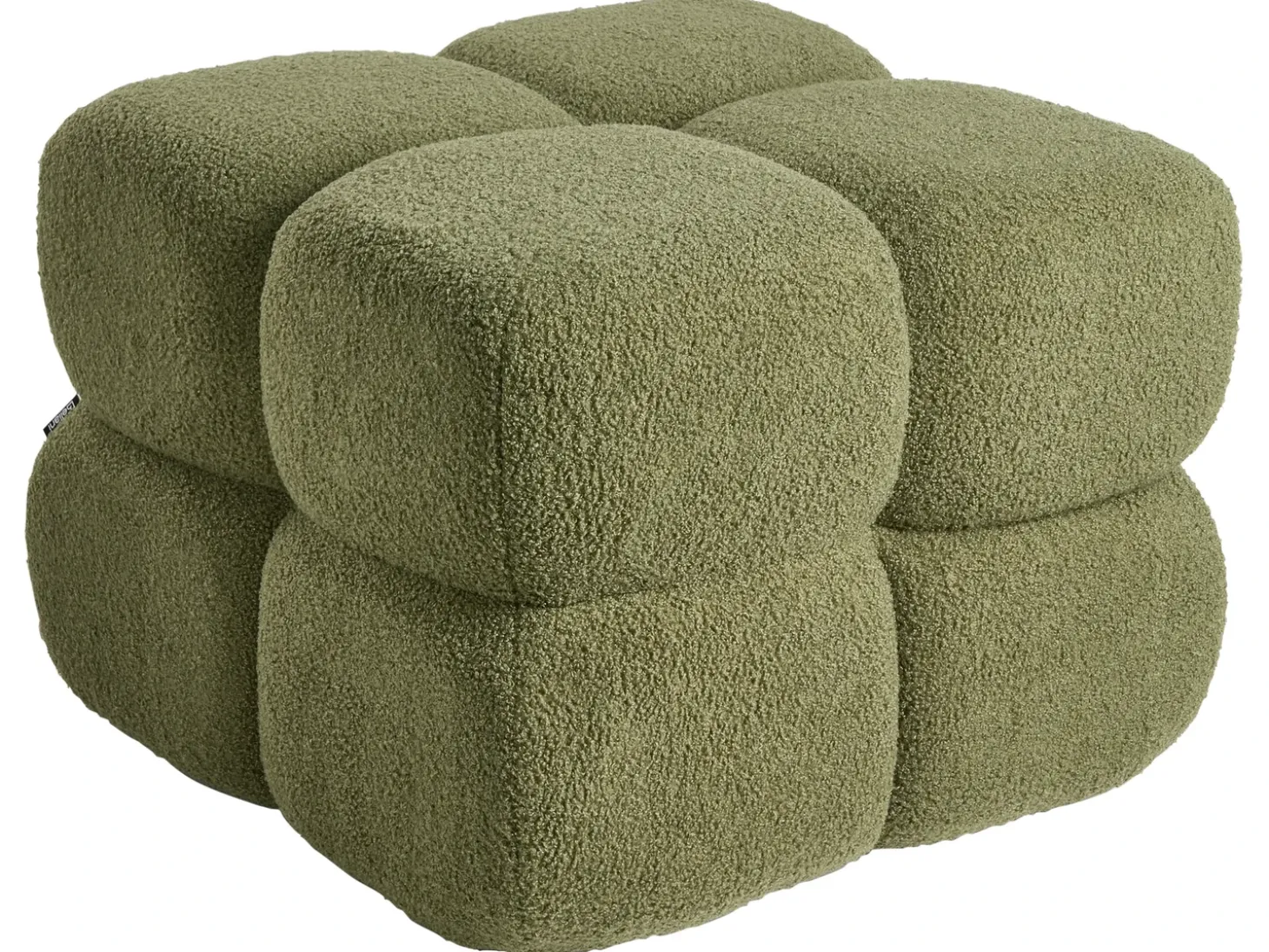 Puf CALIENTE Boucle Grøn