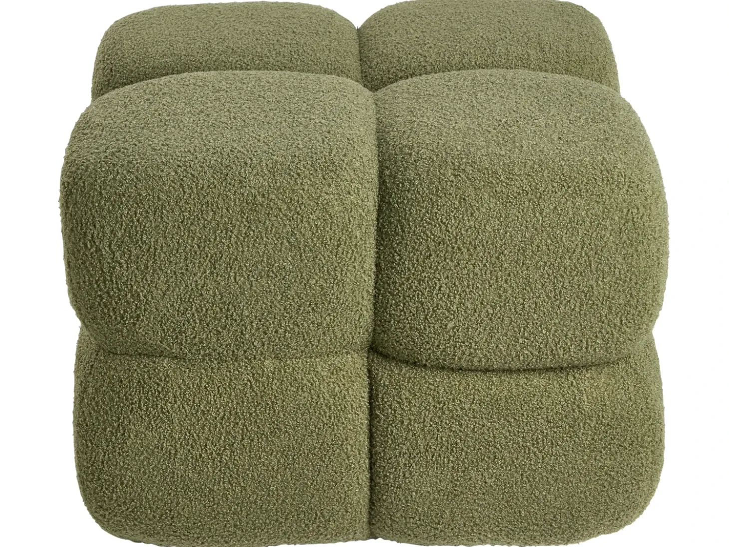 Puf CALIENTE Boucle Grøn