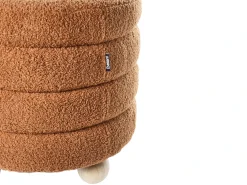 Puf CHILLY Boucle Guldbrun