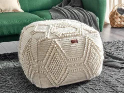 Puf CHOIM Uld Beige