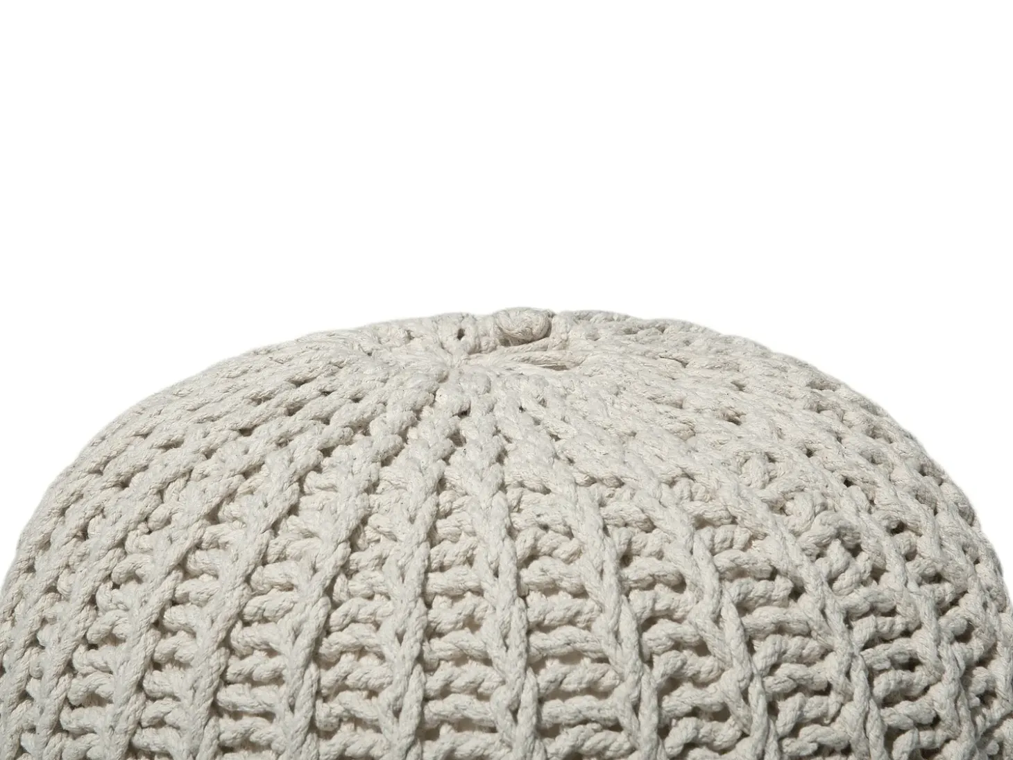 Puf CONRAD Bomuld Beige