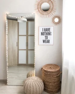 Puf CONRAD Bomuld Beige