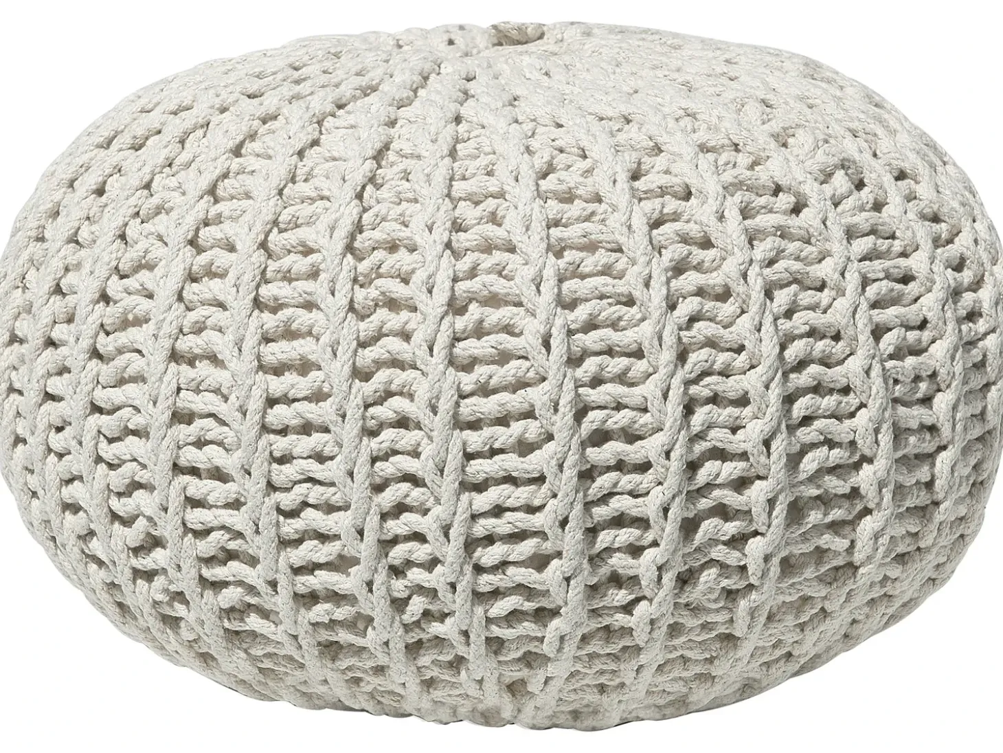 Puf CONRAD Bomuld Beige