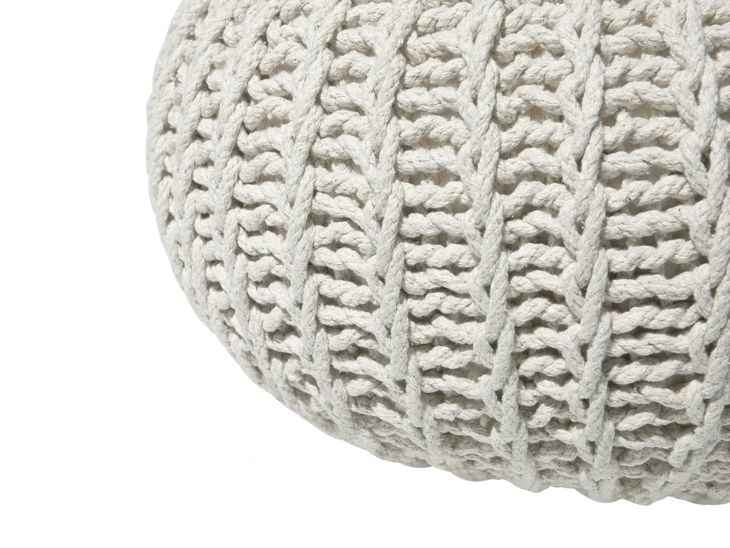 Puf CONRAD Bomuld Beige