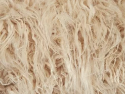 Puf CONROE Kunstig pels Beige