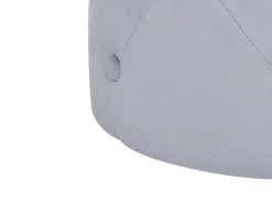 Puf COROLLA Velour Lysegrå
