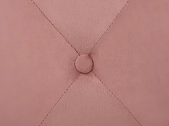 Puf COROLLA Velour Lyserød