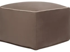 Puf DAREYN Velour Brun