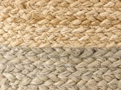 Puf DUKI Jute Brungrå