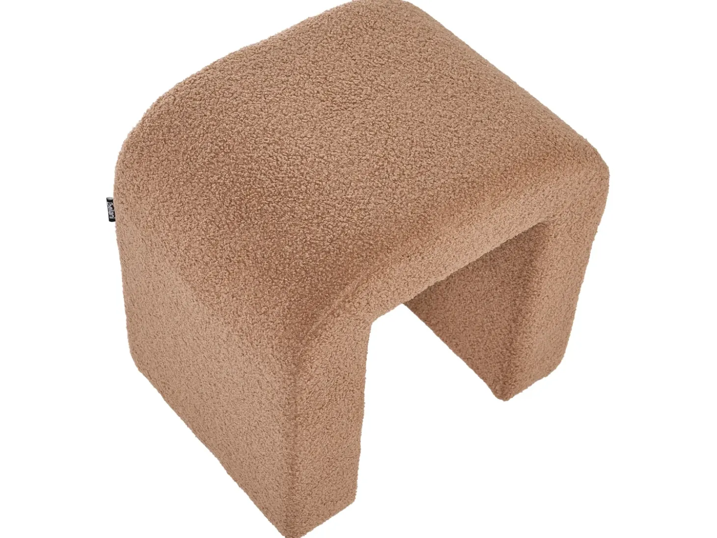 Puf ESTES Boucle Lysebrun