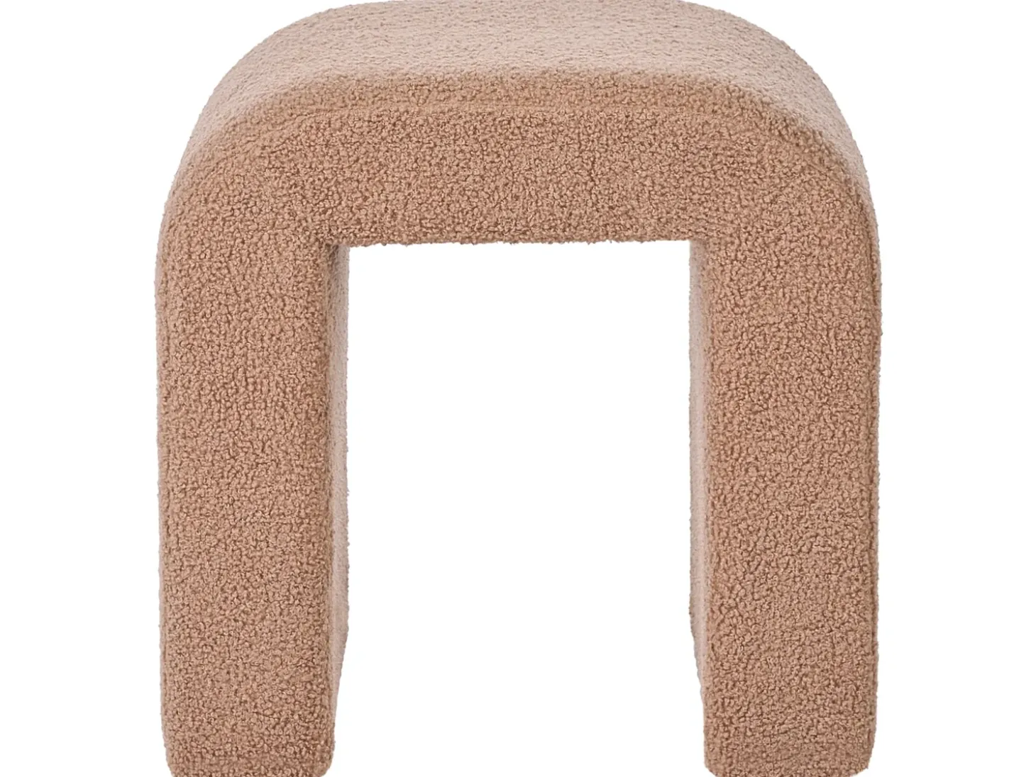Puf ESTES Boucle Lysebrun