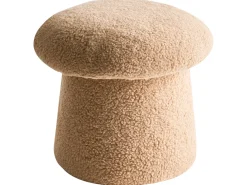 Puf EUFAULA Boucle Beige