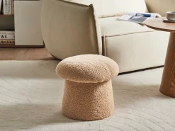 Puf EUFAULA Boucle Beige