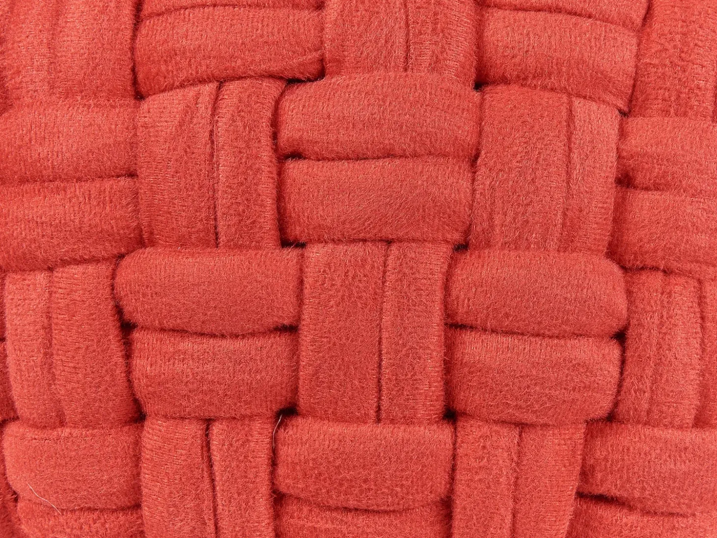 Puf HOPA Velour Rød
