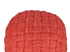 Puf HOPA Velour Rød