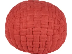 Puf HOPA Velour Rød