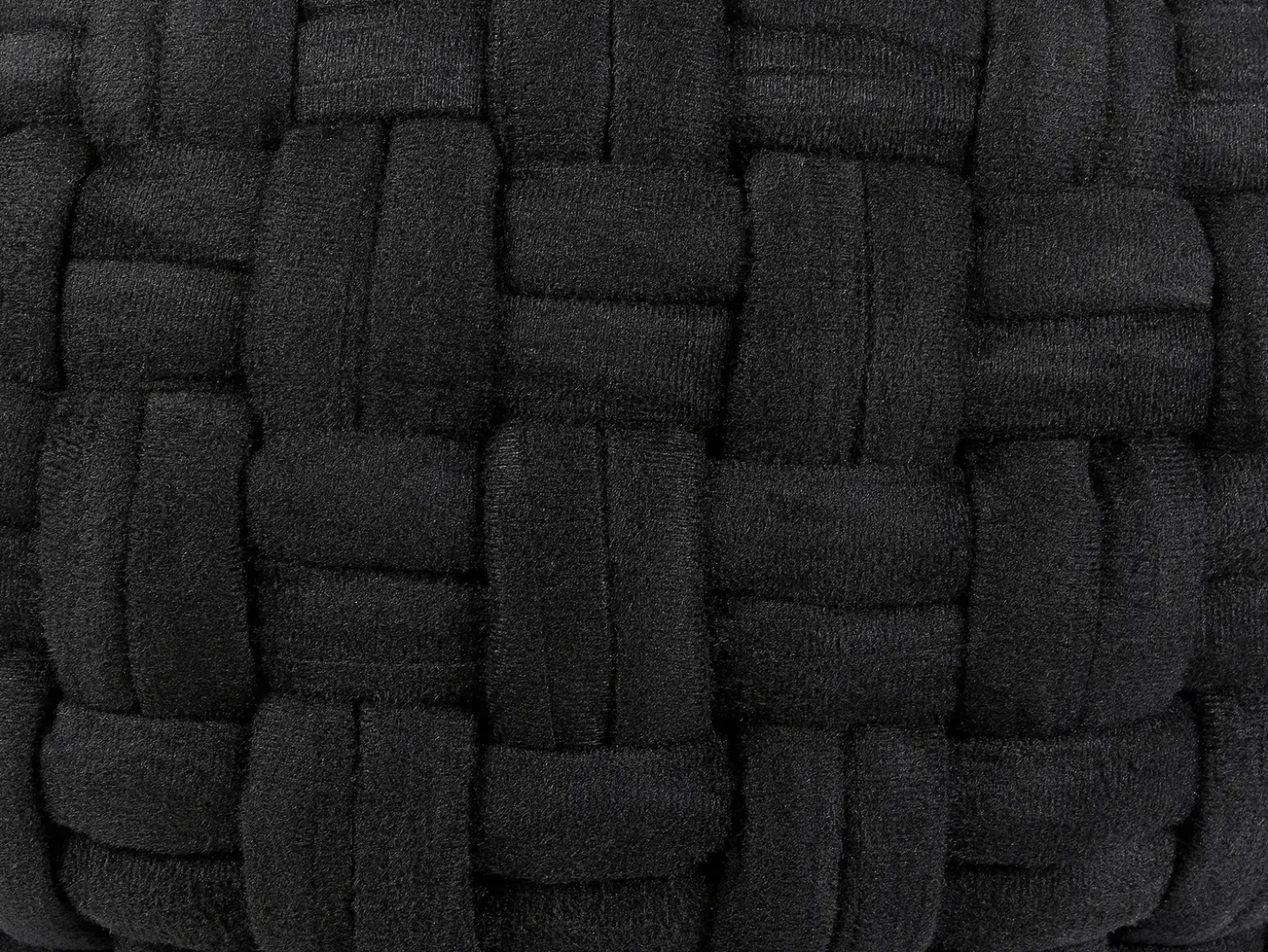 Puf HOPA Velour Sort