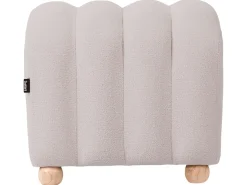 Puf IDYLLWILD Boucle Cremehvid