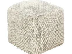 Puf JOARA Bomuld Beige