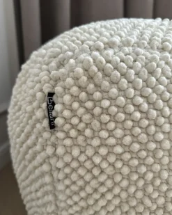 Puf JOARA Bomuld Beige