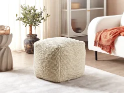 Puf JOARA Bomuld Beige