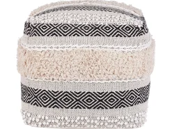 Puf KANAM Bomuld Lys Beige