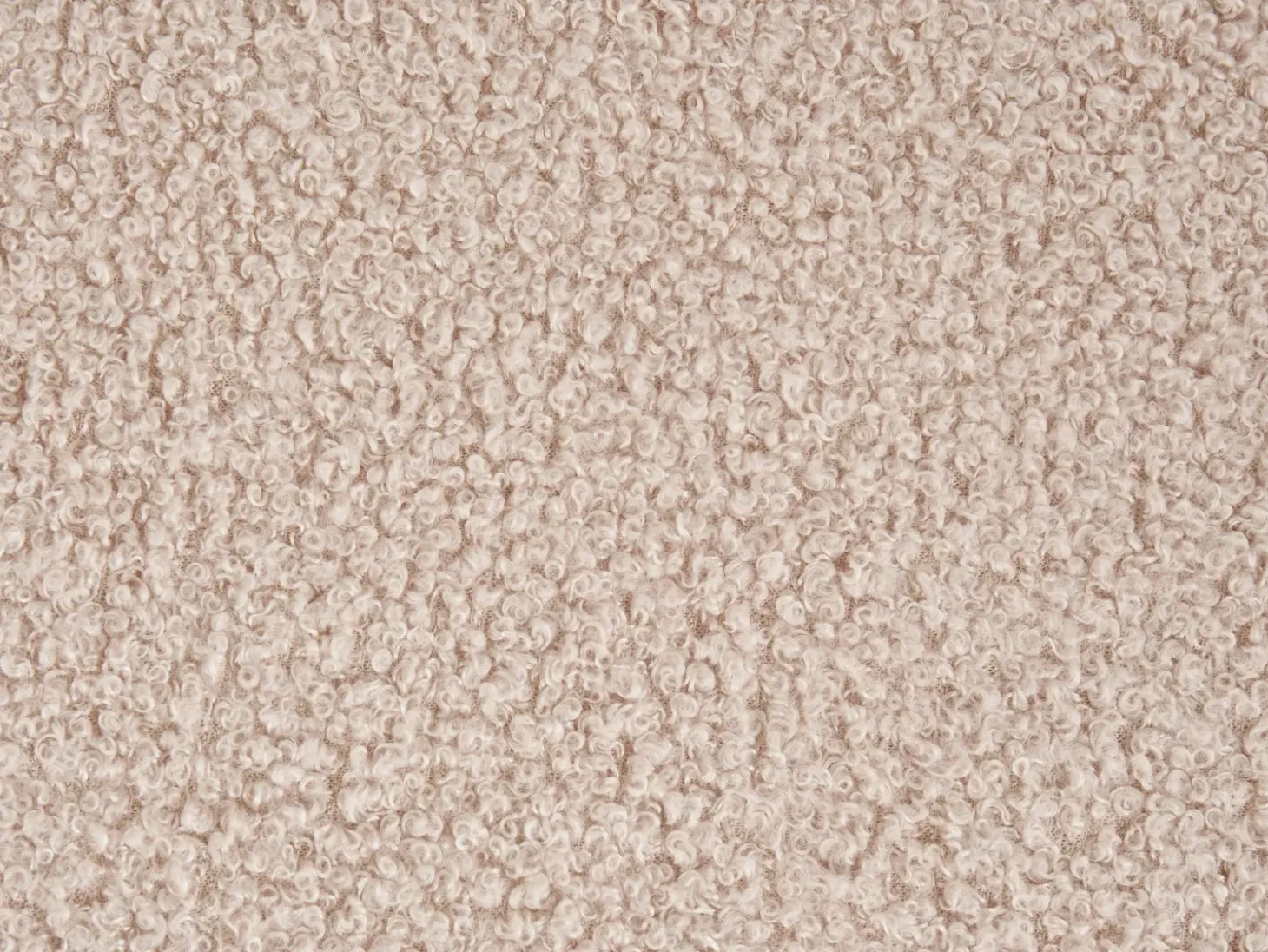Puf KANSAS Boucle Beige