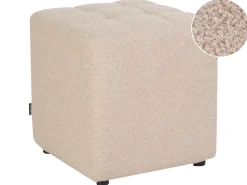 Puf KANSAS Boucle Beige