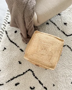 Puf KIRAMA Jute Beige