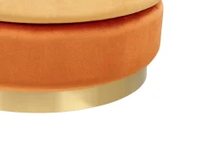 Puf LOUIN Velour Orange