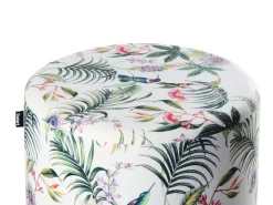 Puf LOVETT Velour Multifarvet