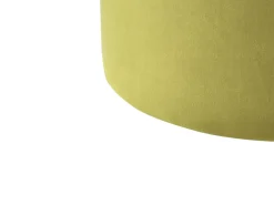 Puf LOVETT Velour Olivengrøn