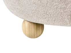 Puf med opbevaring ANNABELLA Boucle Lys Beige