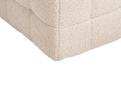 Puf med opbevaring MICHIGAN Boucle Beige