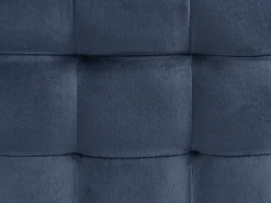 Puf med opbevaring MICHIGAN Velour Mørkeblå