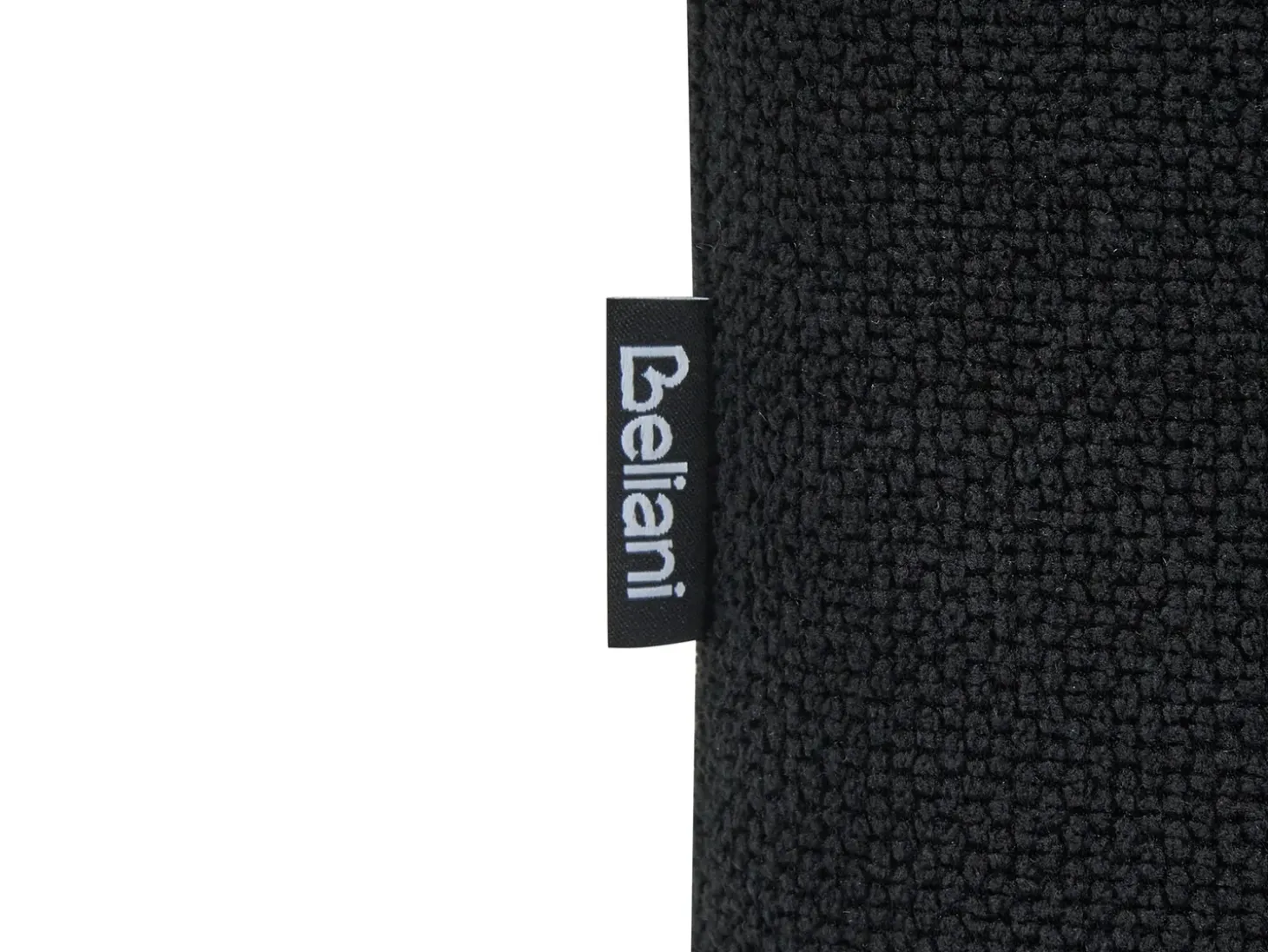 Puf med opbevaring OREM 100 cm 40 cm Sort