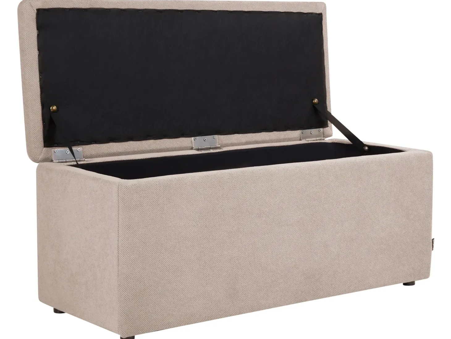 Puf med opbevaring OREM Beige