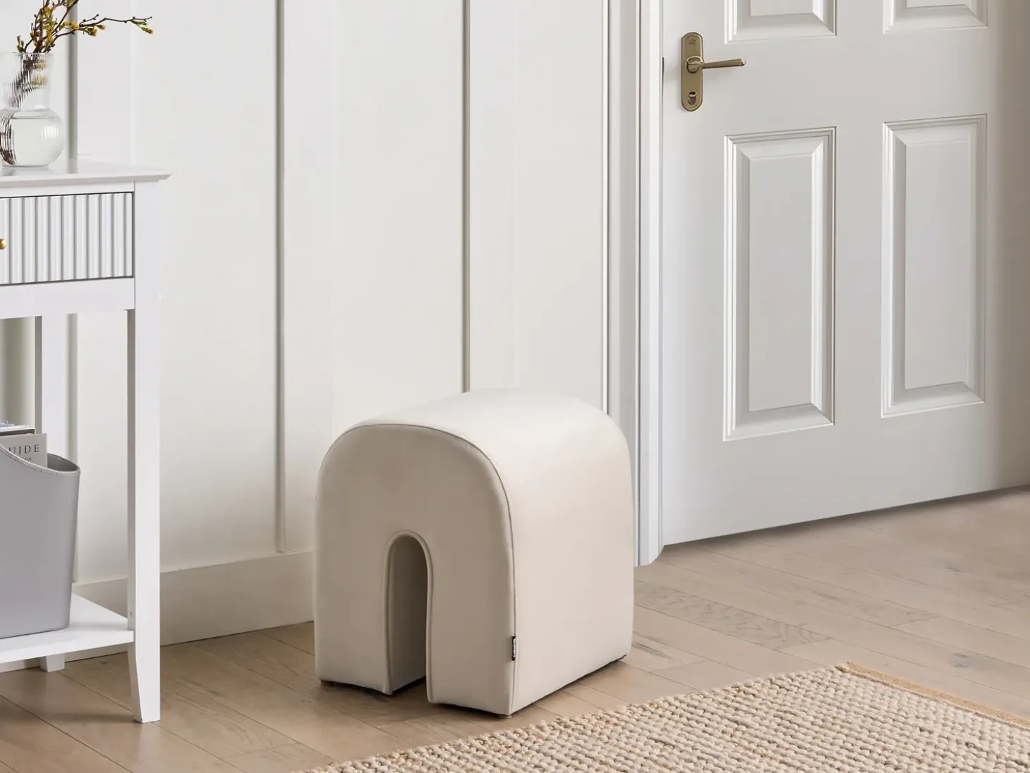 Puf MODOC Velour Beige