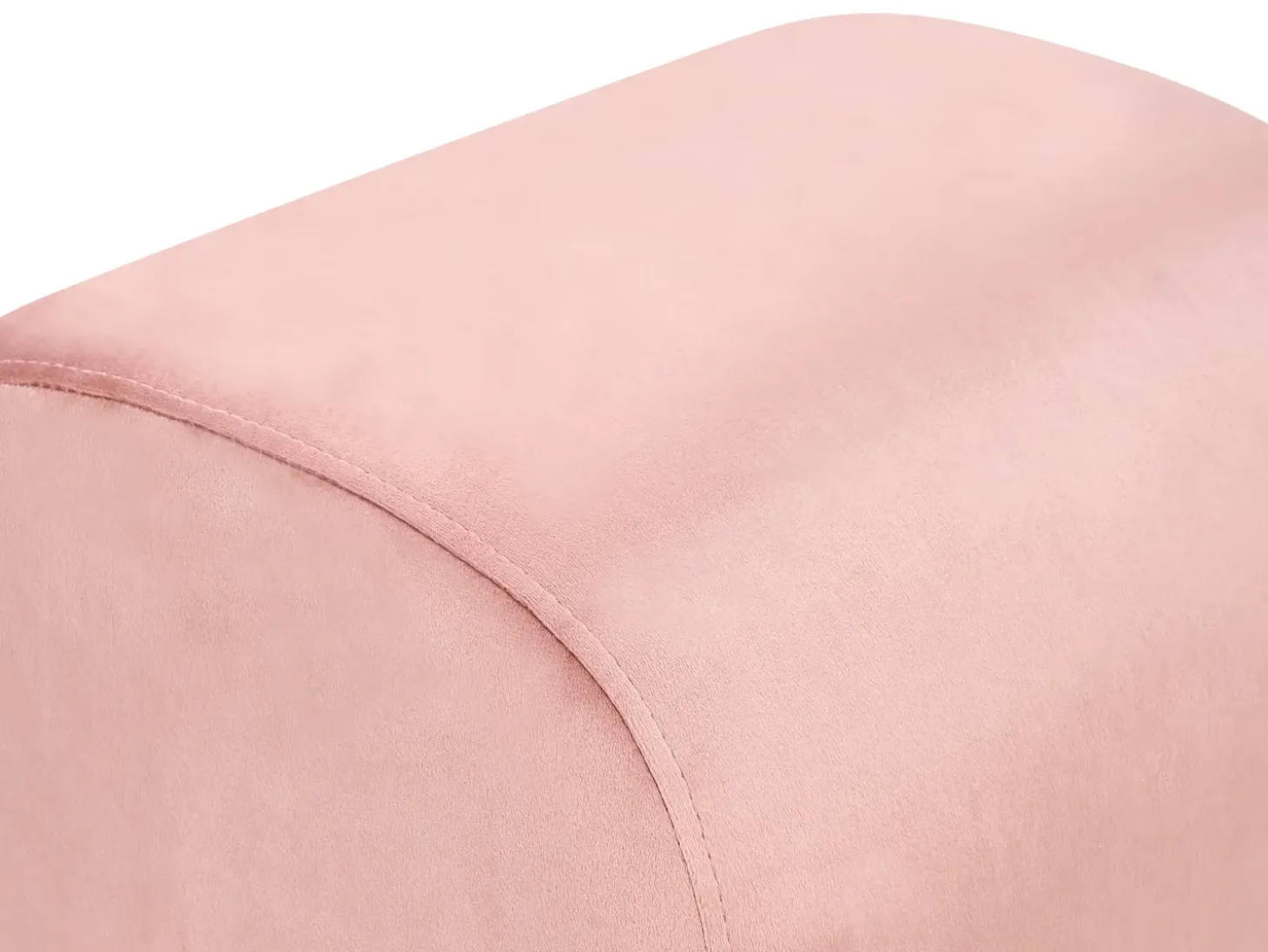 Puf MODOC Velour Lyserød