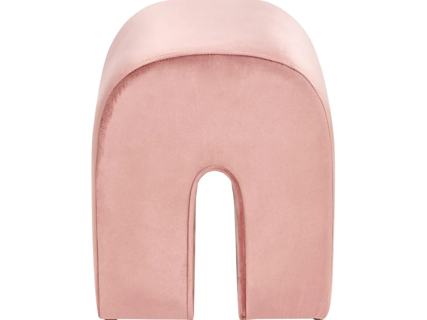 Puf MODOC Velour Lyserød