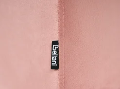 Puf MODOC Velour Lyserød