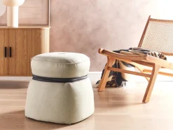 Puf MONTEREY Kunstlinned Beige