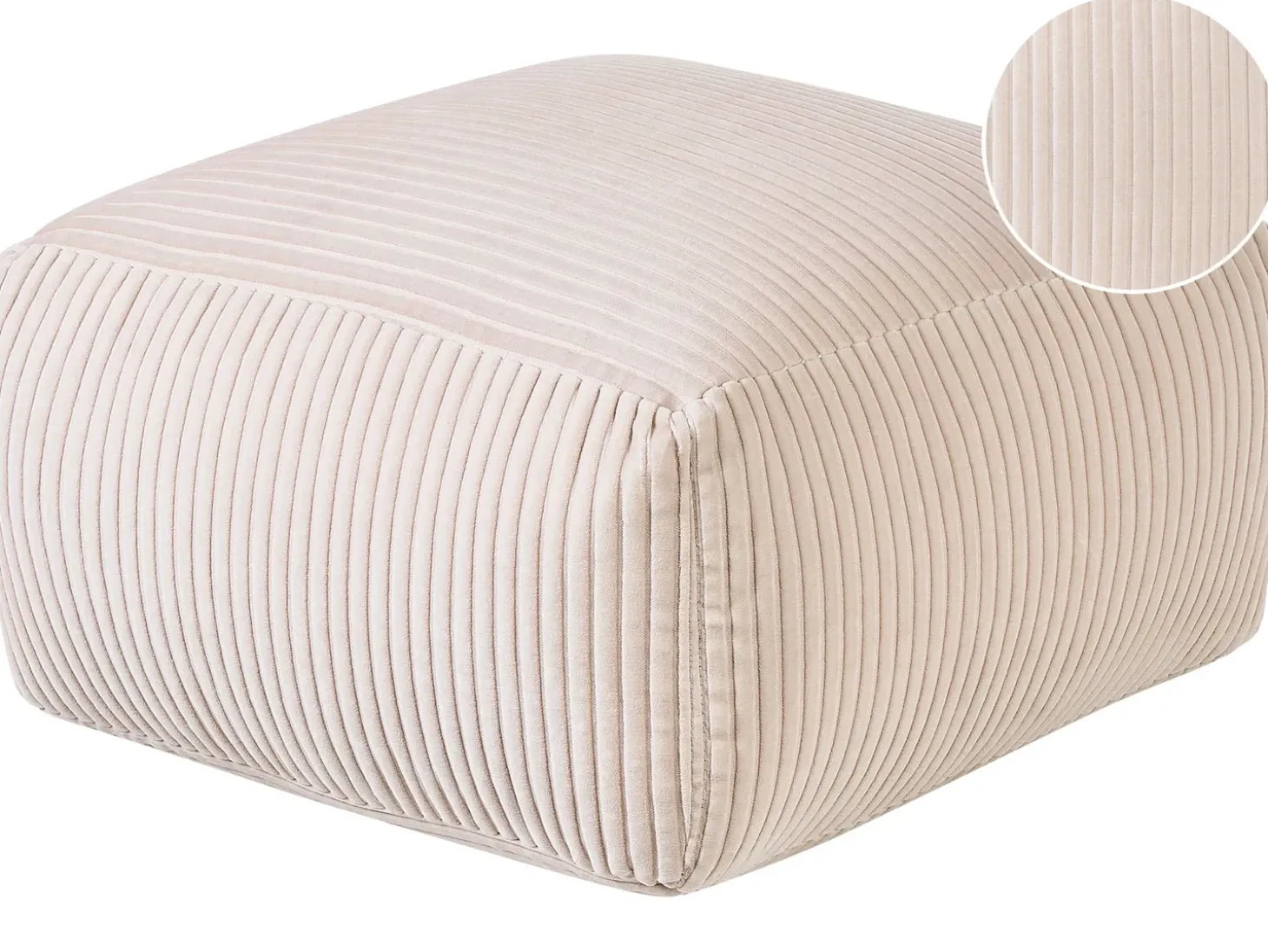 Puf MUKKI Bomuld Beige