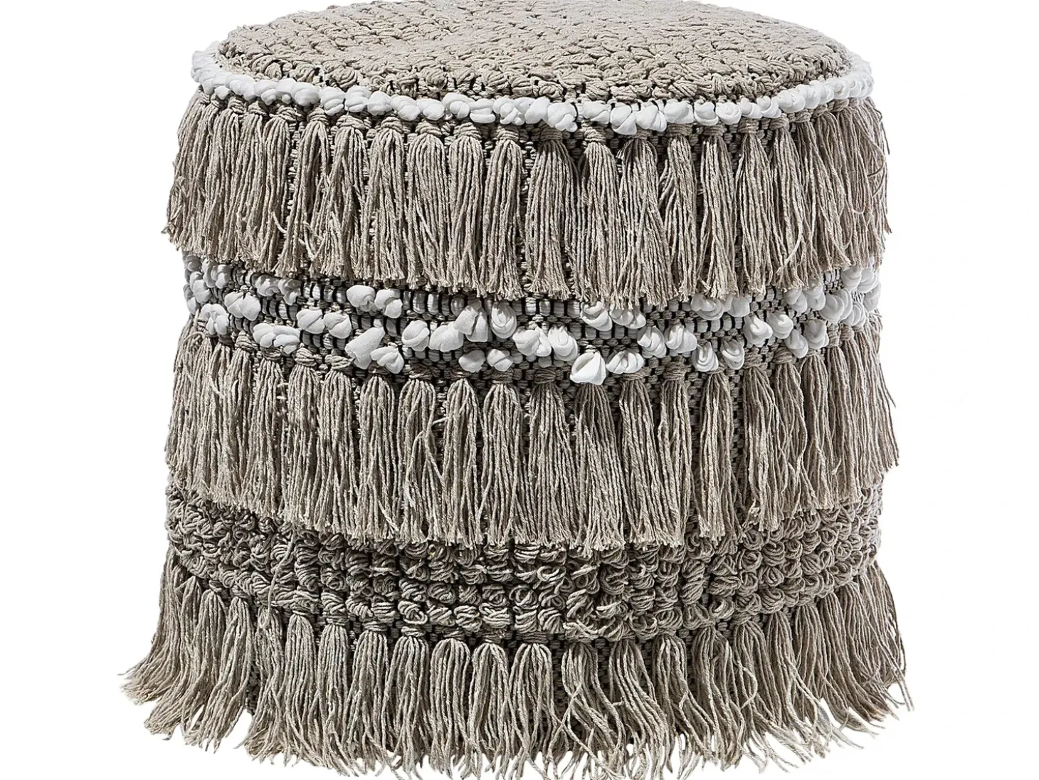 Puf NOIDA Bomuld Beige