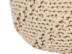 Puf PRIENE Bomuld Beige