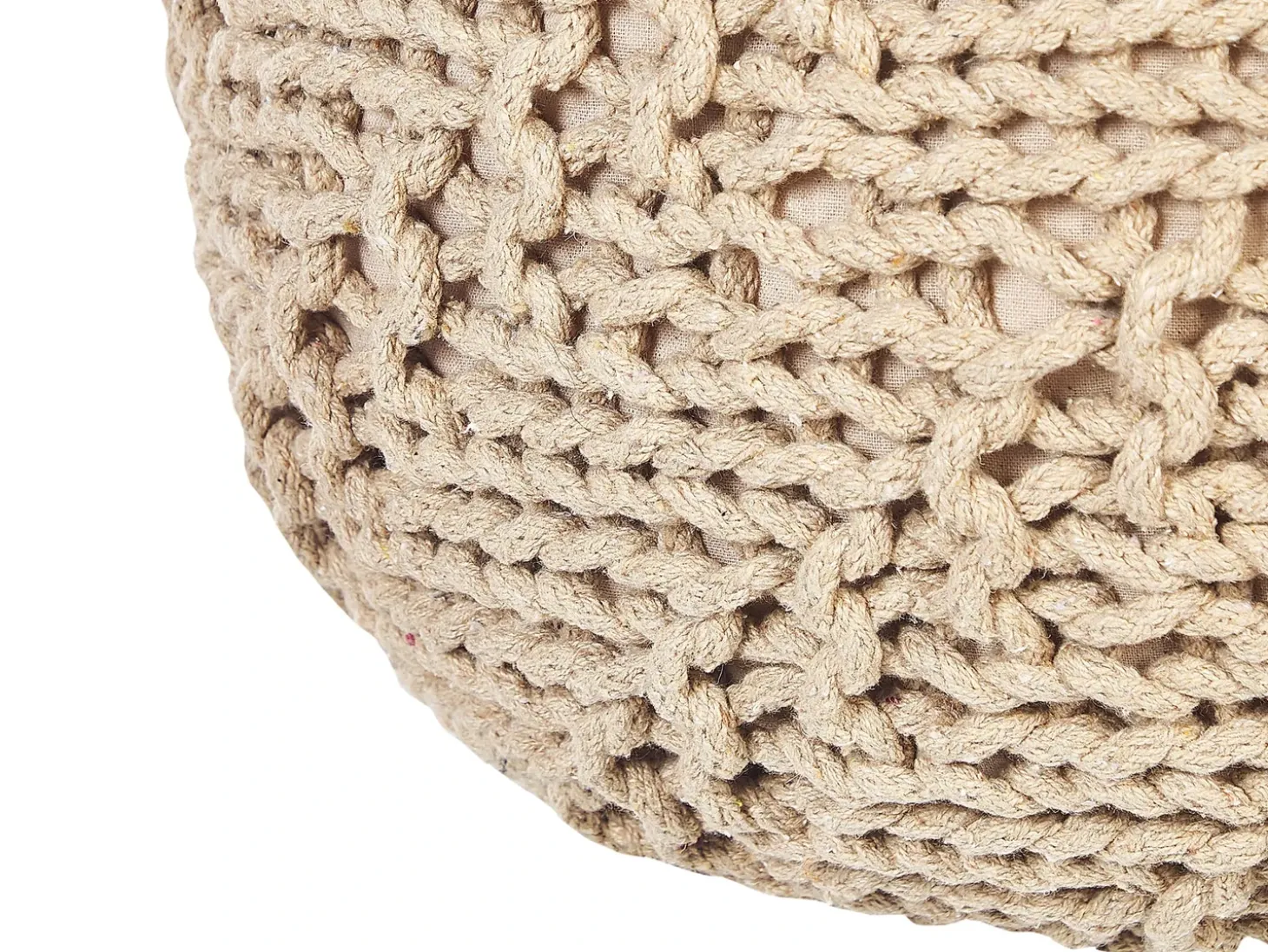 Puf PRIENE Bomuld Beige