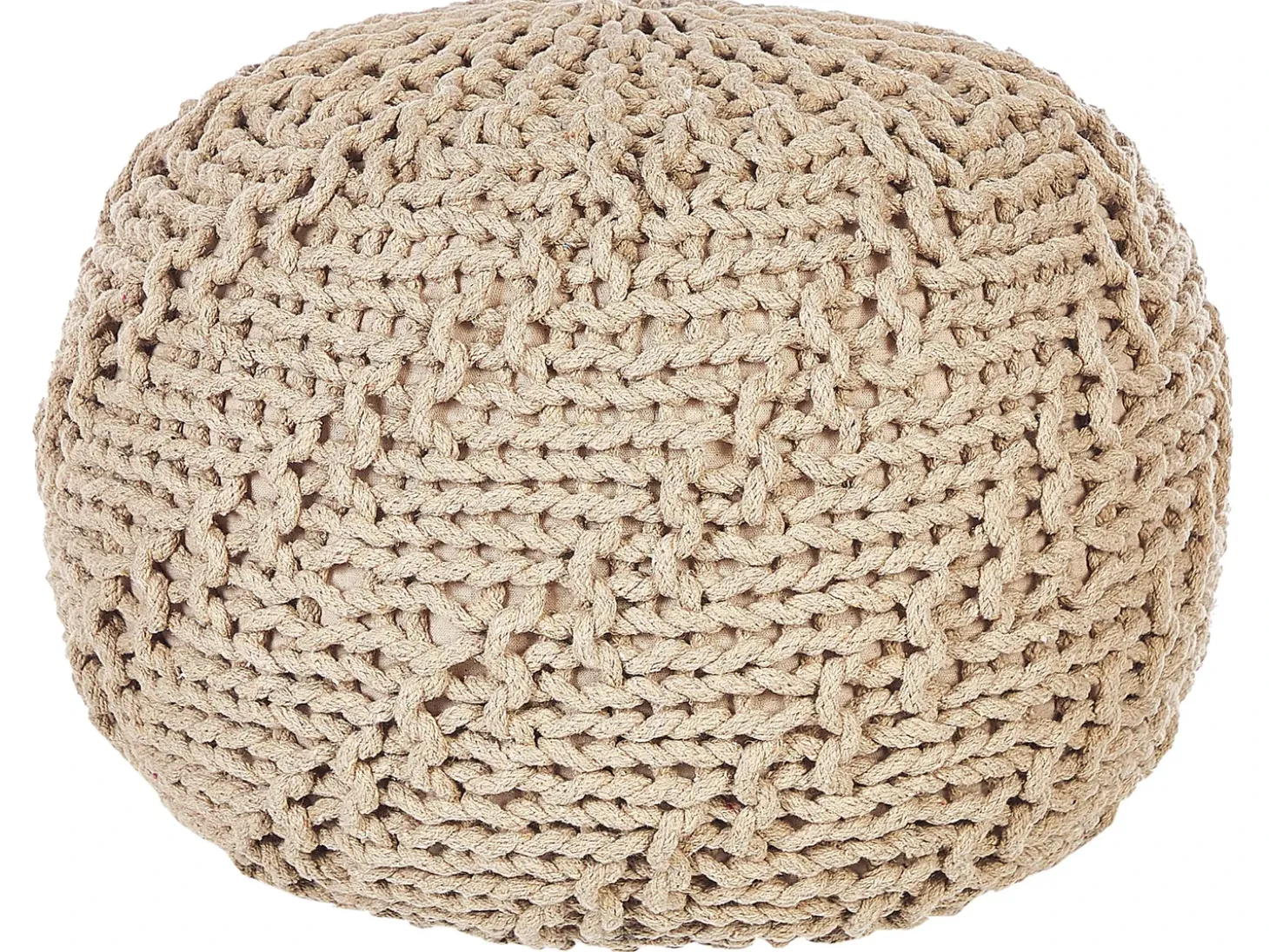 Puf PRIENE Bomuld Beige