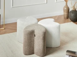 Puf SCOTIA Chenille Beige