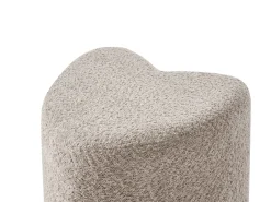 Puf SCOTIA Chenille Lysebrun